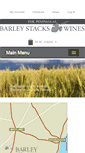 Mobile Screenshot of barleystackswines.com